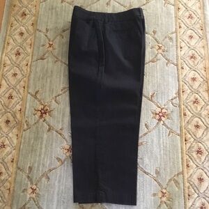 Croft & Barrow Black Capris